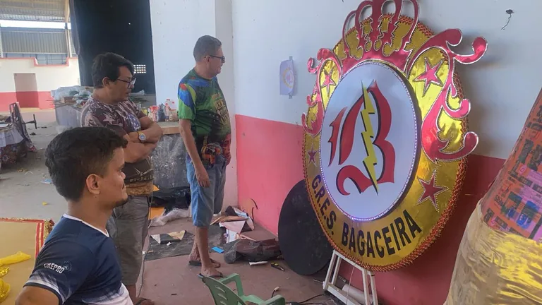 Construção das alegorias