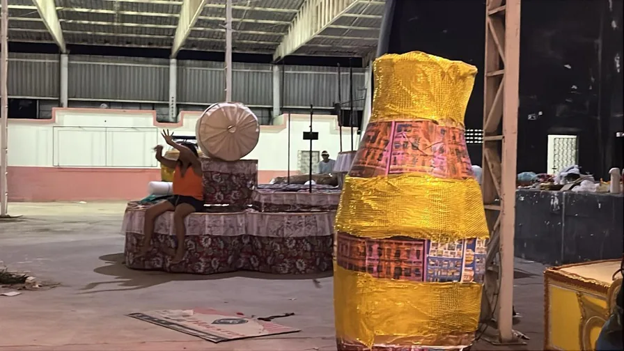 Construção das alegorias