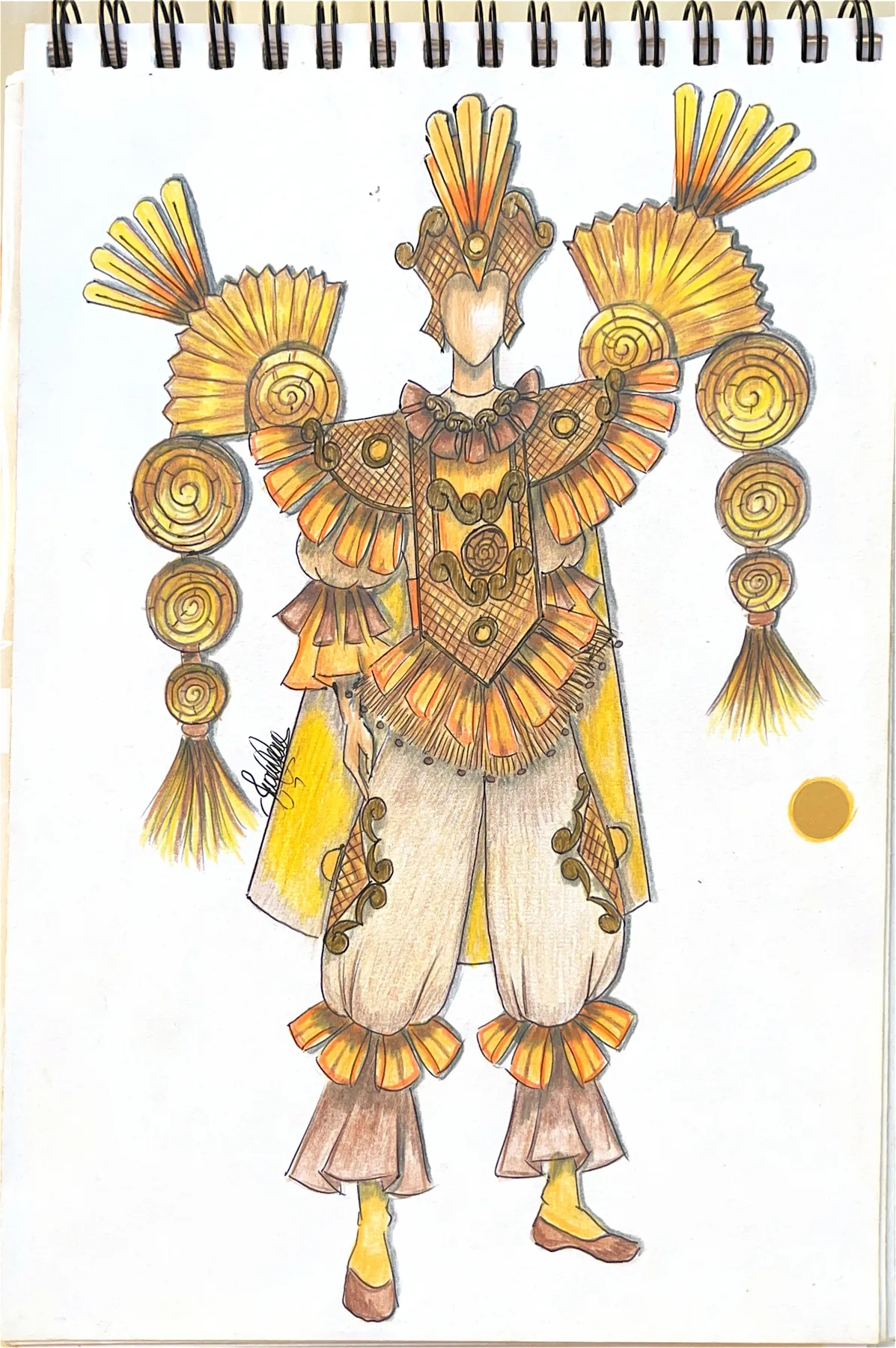Croqui Ala da Palha