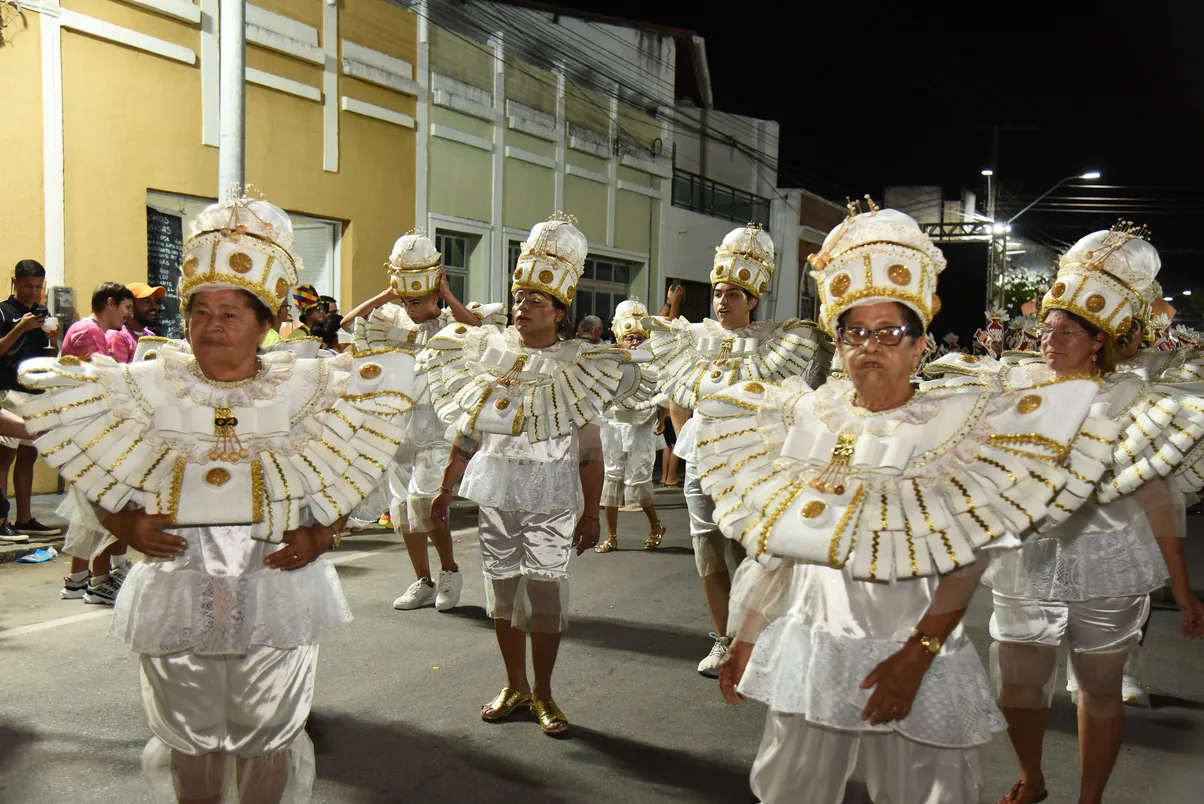 Baianas em desfile